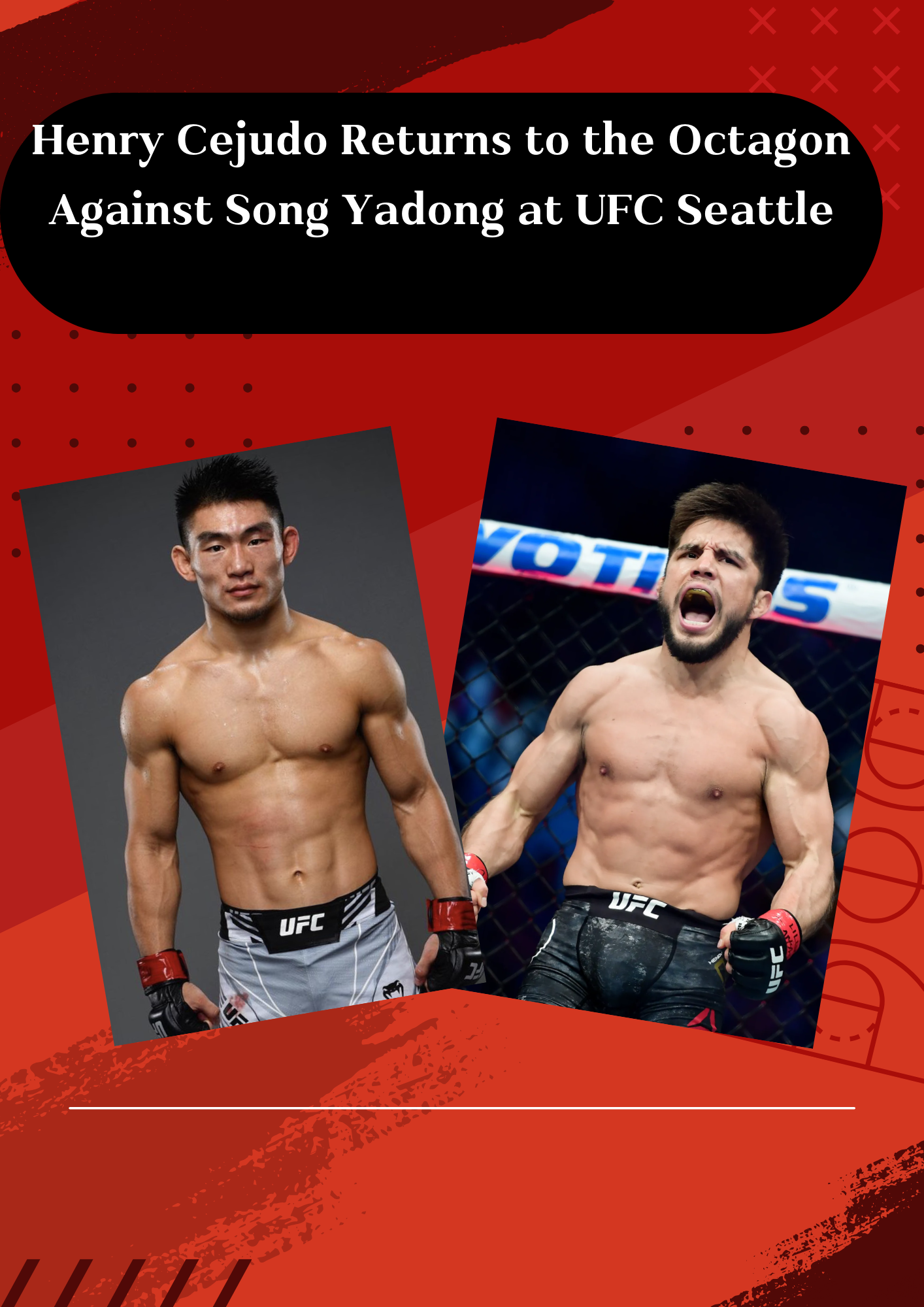 Henry Cejudo Returns to the Octagon Against Song Yadong at UFC Seattle